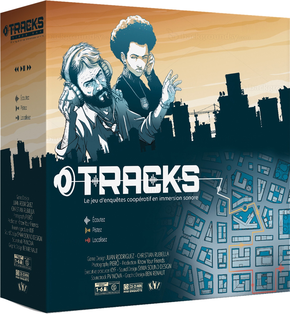 Tracks : Le jeu d'enquête coopératif en immersion sonore / Christian Rubiella et Juan Rodriguez | Christian Rubiella