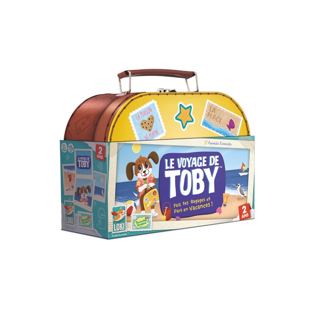 Le voyage de Toby : Fais tes bagages et pars en vacances ! / Amanda Kraenzle | 
